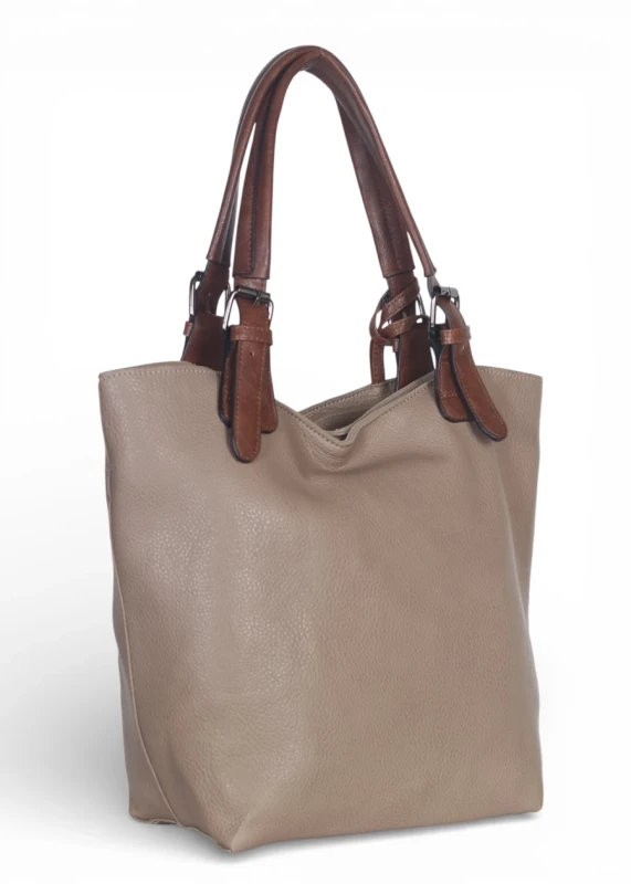 Torebka damska shopper 2w1 Saszetka na pasku