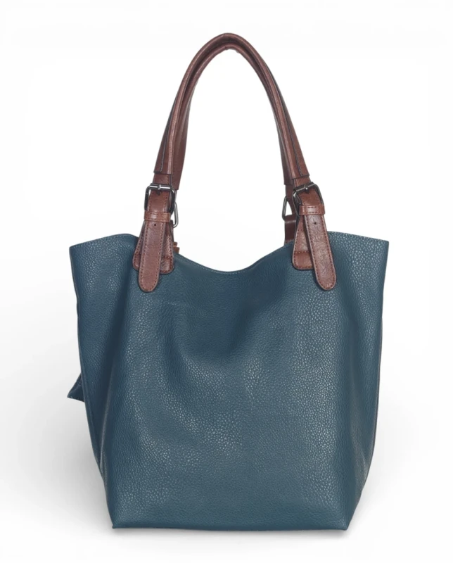 Torebka damska shopper 2w1 Saszetka na pasku