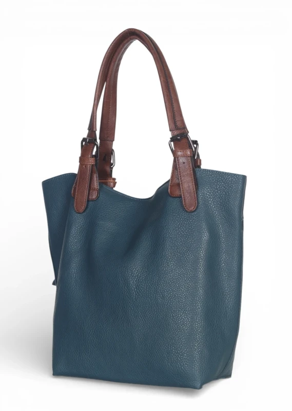 Torebka damska shopper 2w1 Saszetka na pasku