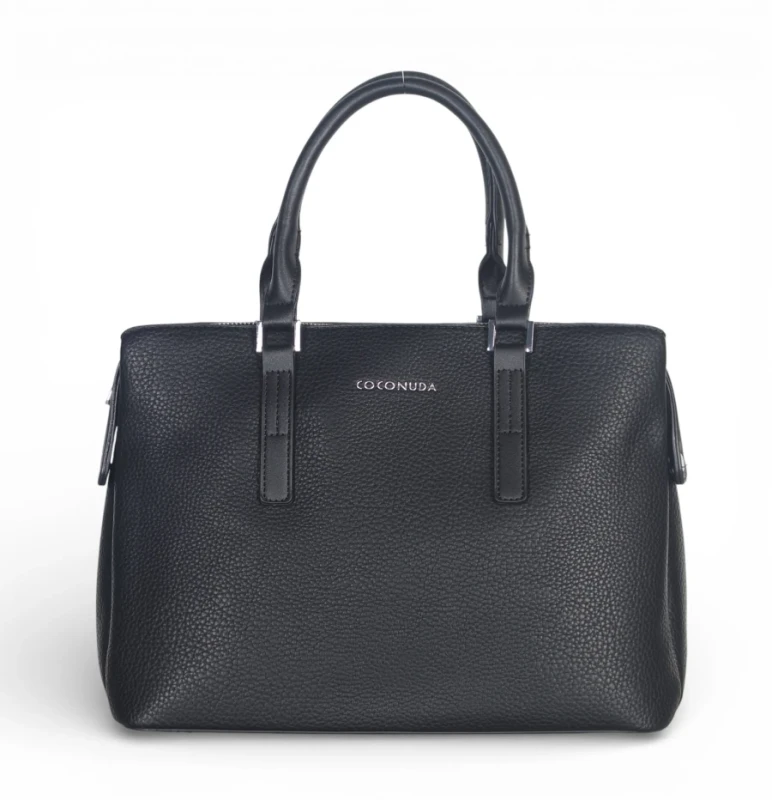 Coconuda Italy – elegancka torebka kuferek damski A4 skóra ekologiczna aktówka biznesowa