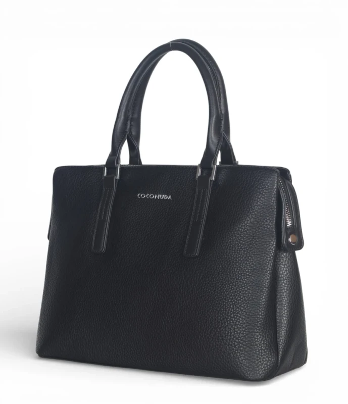 Coconuda Italy – elegancka torebka kuferek damski A4 skóra ekologiczna aktówka biznesowa