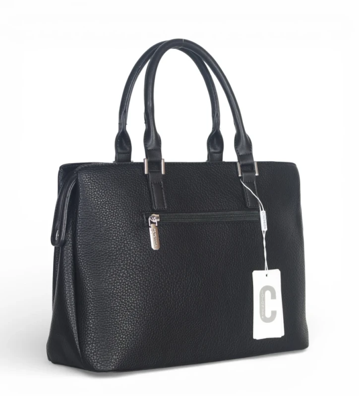 Coconuda Italy – elegancka torebka kuferek damski A4 skóra ekologiczna aktówka biznesowa