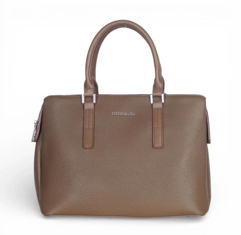 Coconuda Italy – elegancka torebka kuferek damski A4 skóra ekologiczna aktówka biznesowa