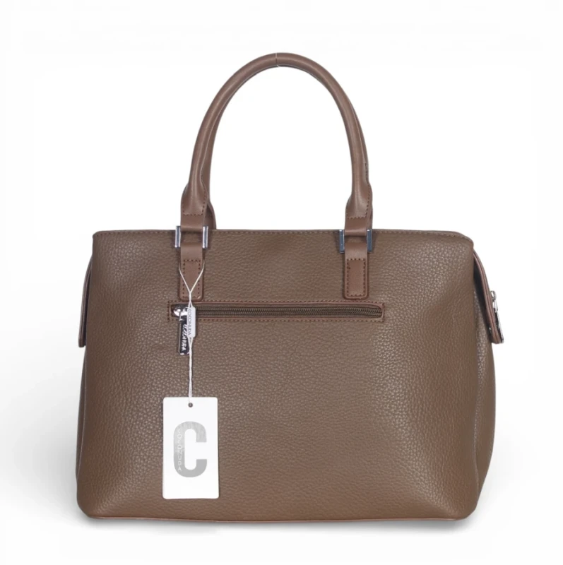 Coconuda Italy – elegancka torebka kuferek damski A4 skóra ekologiczna aktówka biznesowa