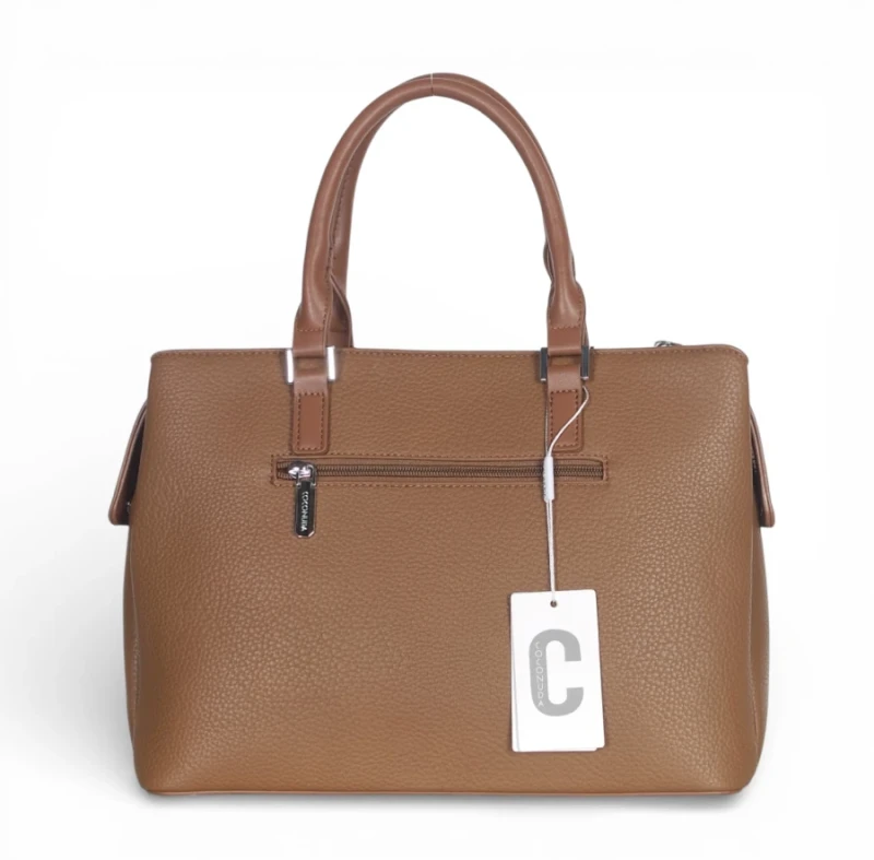 Coconuda Italy – elegancka torebka kuferek damski A4 skóra ekologiczna aktówka biznesowa