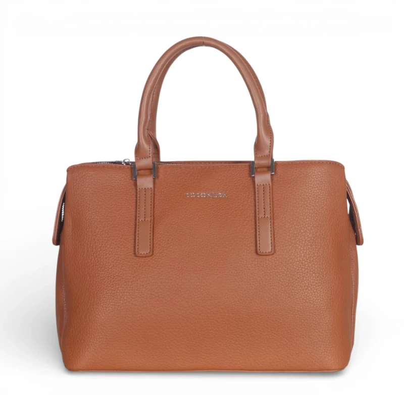 Coconuda Italy – elegancka torebka kuferek damski A4 skóra ekologiczna aktówka biznesowa