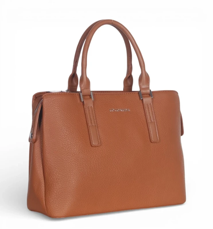 Coconuda Italy – elegancka torebka kuferek damski A4 skóra ekologiczna aktówka biznesowa