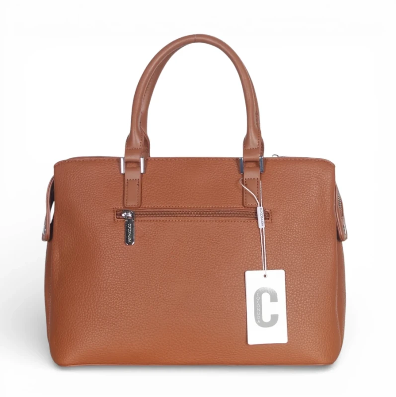 Coconuda Italy – elegancka torebka kuferek damski A4 skóra ekologiczna aktówka biznesowa