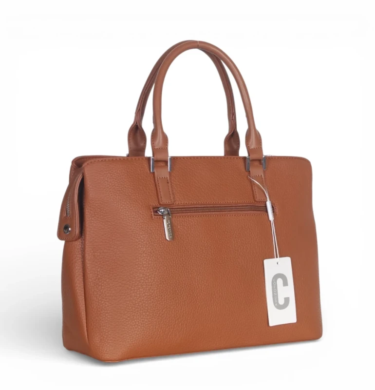 Coconuda Italy – elegancka torebka kuferek damski A4 skóra ekologiczna aktówka biznesowa