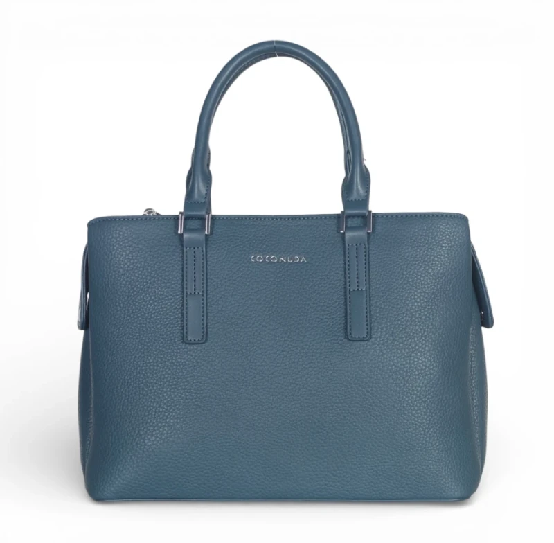 Coconuda Italy – elegancka torebka kuferek damski A4 skóra ekologiczna aktówka biznesowa