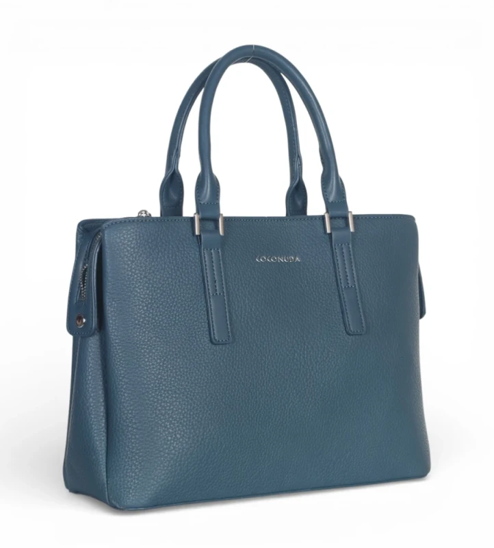 Coconuda Italy – elegancka torebka kuferek damski A4 skóra ekologiczna aktówka biznesowa