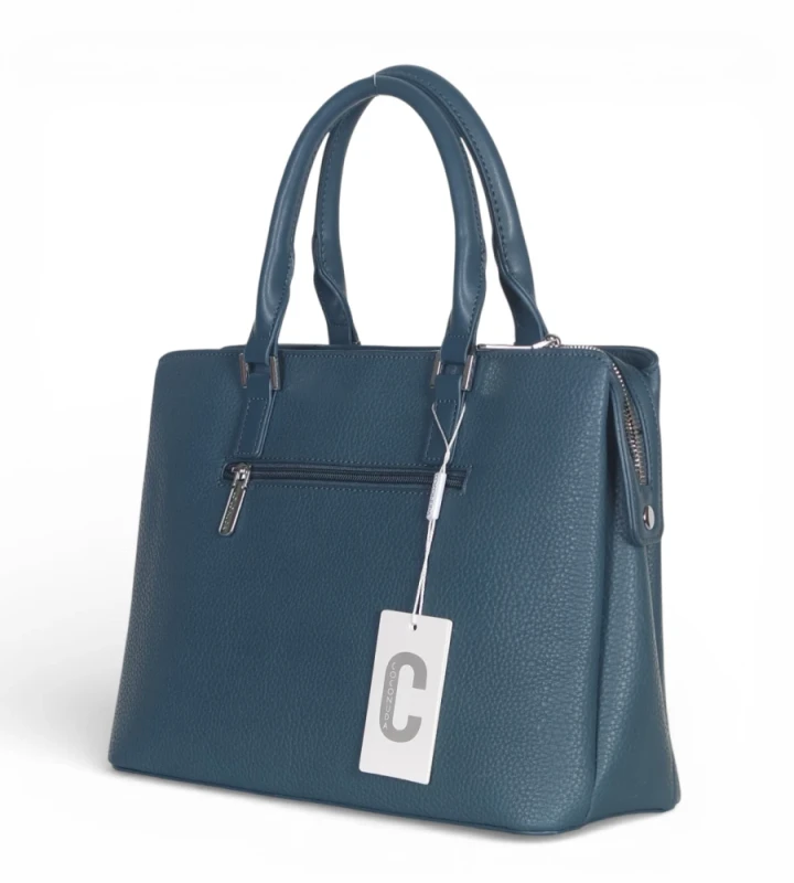 Coconuda Italy – elegancka torebka kuferek damski A4 skóra ekologiczna aktówka biznesowa