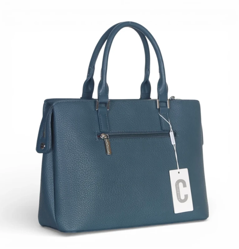 Coconuda Italy – elegancka torebka kuferek damski A4 skóra ekologiczna aktówka biznesowa