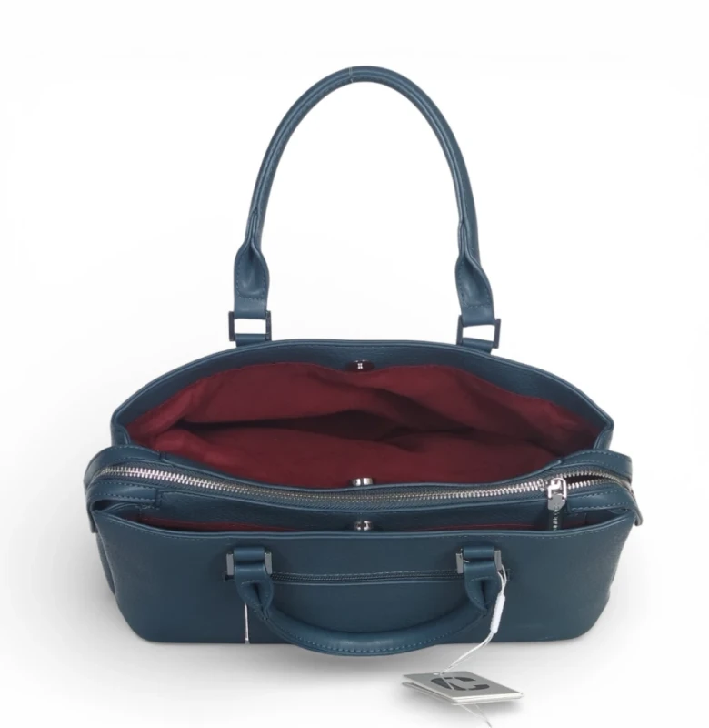 Coconuda Italy – elegancka torebka kuferek damski A4 skóra ekologiczna aktówka biznesowa