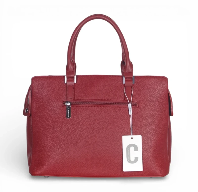 Coconuda Italy – elegancka torebka kuferek damski A4 skóra ekologiczna aktówka biznesowa