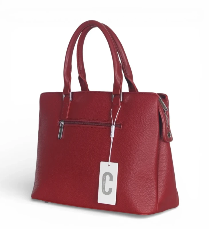 Coconuda Italy – elegancka torebka kuferek damski A4 skóra ekologiczna aktówka biznesowa