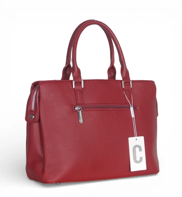 Coconuda Italy – elegancka torebka kuferek damski A4 skóra ekologiczna aktówka biznesowa