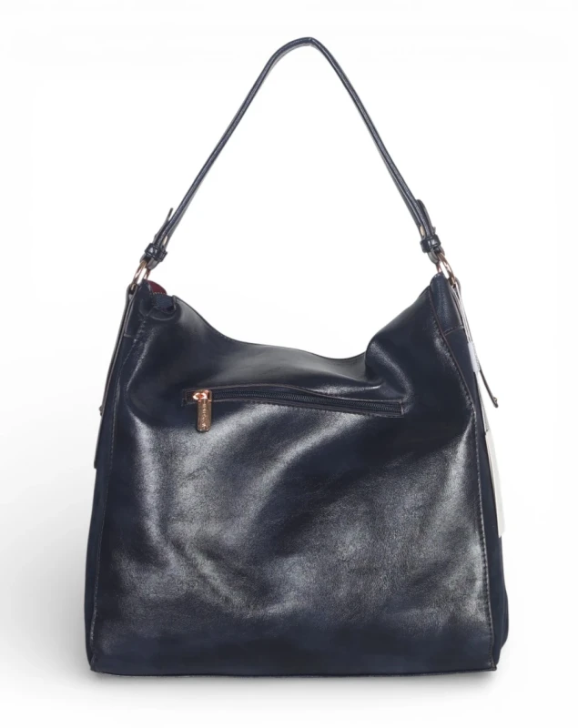 Coconuda Italy – torebka worek damska A4 skóra ekologiczna zamsz elegancka shopper bag