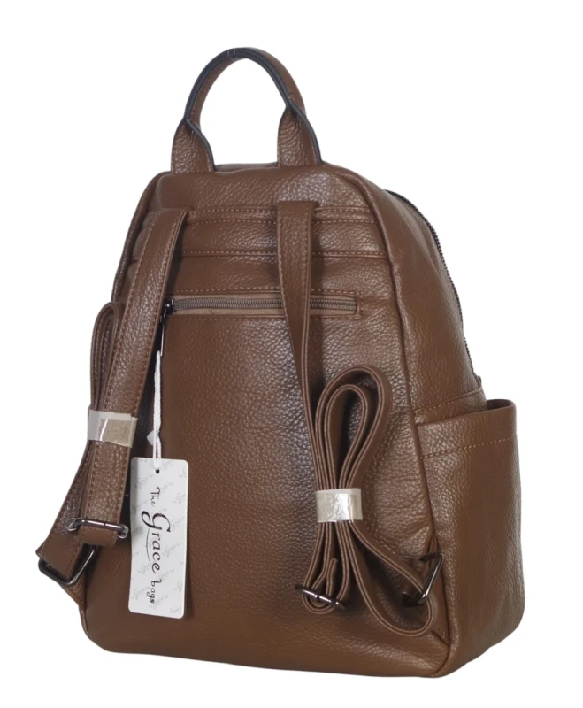 The Grace Bags – plecak damski miejski eko skóra pojemny plecak na co dzień