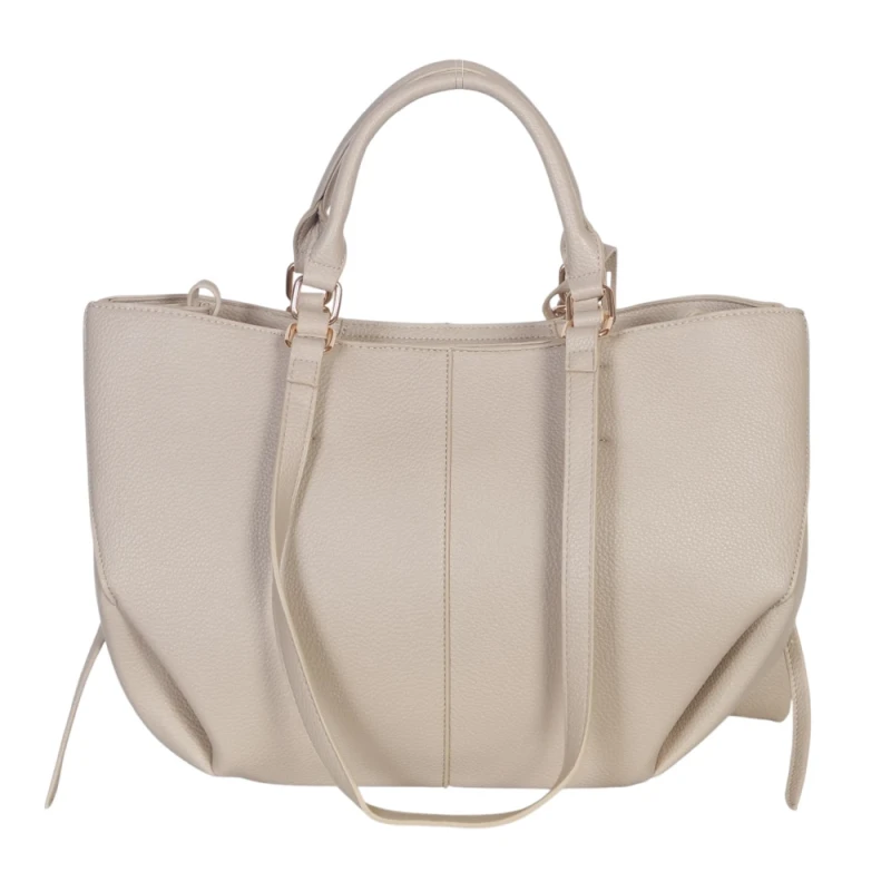Torebka damska shopper bag Gallantry Paris – duża modna torba miejska A4 na ramię z saszetką