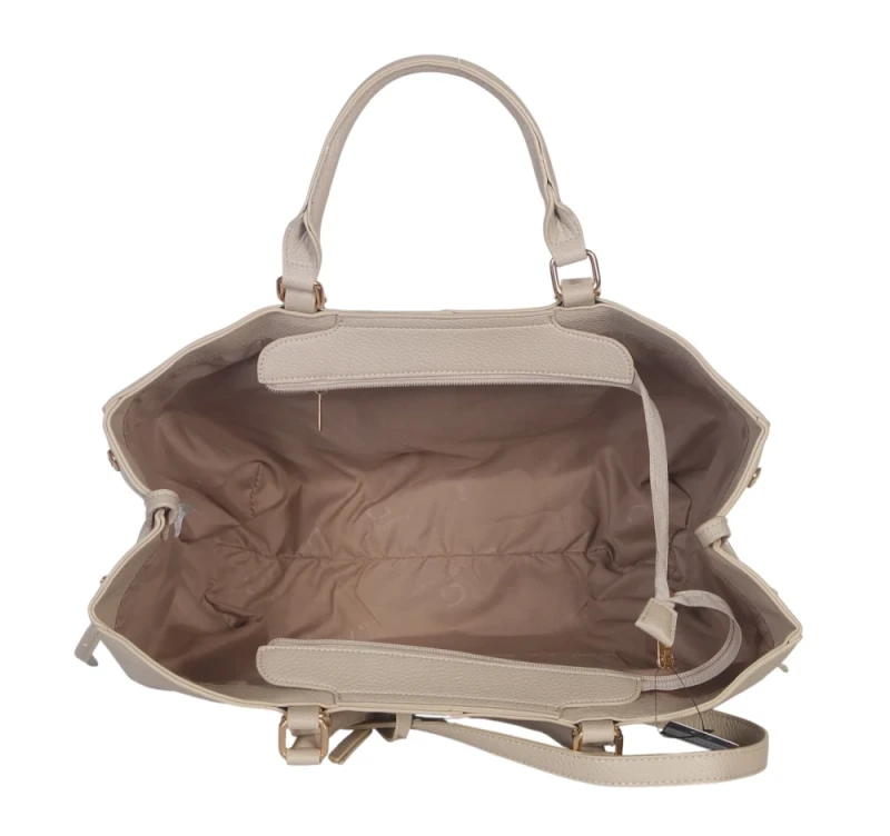 Torebka damska shopper bag Gallantry Paris – duża modna torba miejska A4 na ramię z saszetką