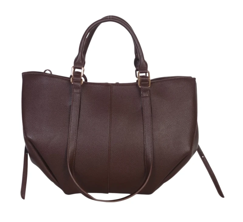 Torebka damska shopper bag Gallantry Paris – duża modna torba miejska A4 na ramię z saszetką