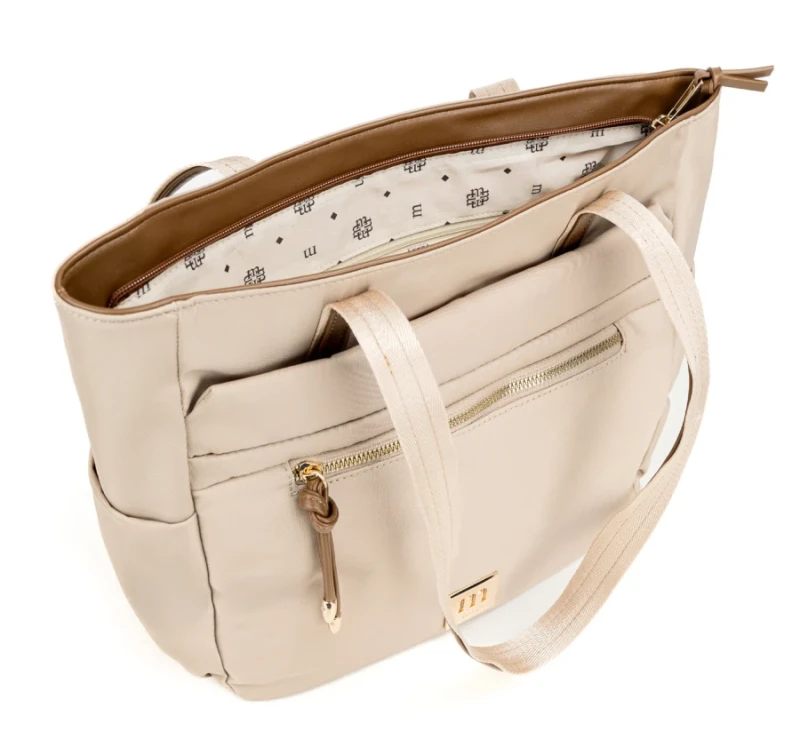 Torebka damska shopper bag MONNARI – duża torba A4 do pracy i szkoły