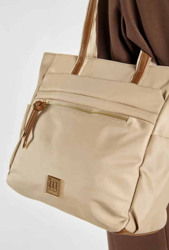 Torebka damska shopper bag MONNARI – duża torba A4 do pracy i szkoły