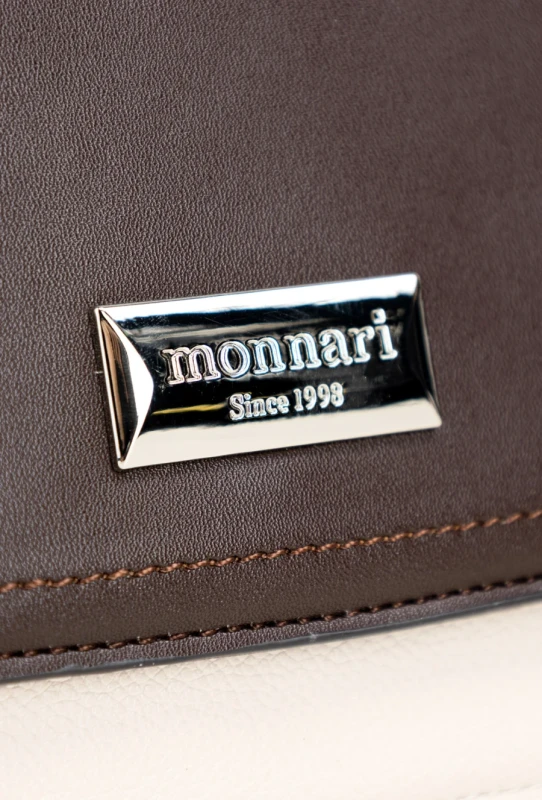 Torebka listonoszka damska MONNARI – elegancka torba na ramię z klapką
