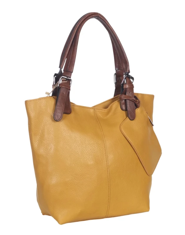 Torebka damska shopper 2w1 Saszetka na pasku