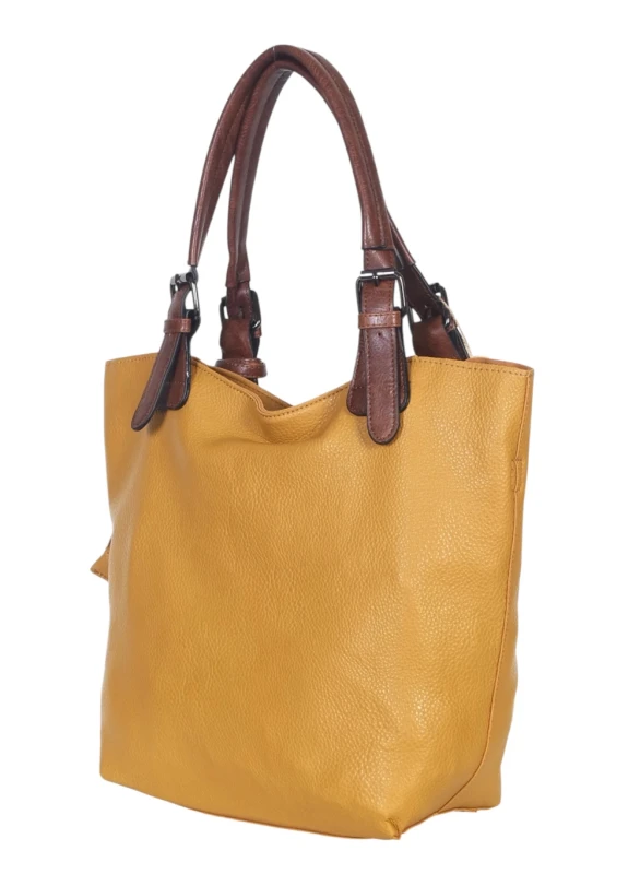 Torebka damska shopper 2w1 Saszetka na pasku