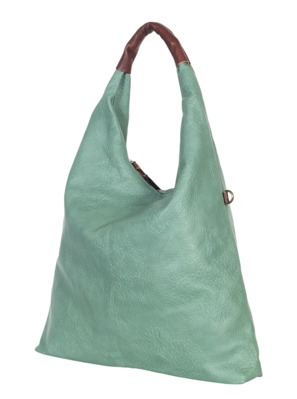 Paolo Bags Italy Duża pakowna torba damska shopper bag XL | Miękka | Worek