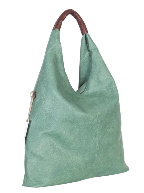 Paolo Bags Italy Duża pakowna torba damska shopper bag XL | Miękka | Worek