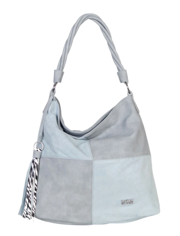 Coveri Italy torebka damska worek z zamszem – z długim paskiem | Wiosna 2026