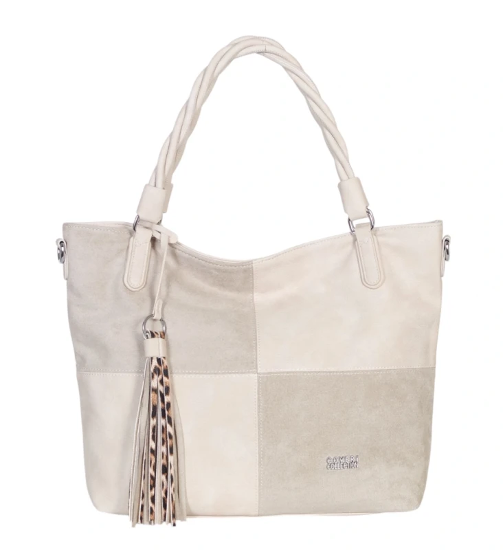 Coveri Italy torebka damska z rączkami i długim paskiem – A4 | Wiosna 2026