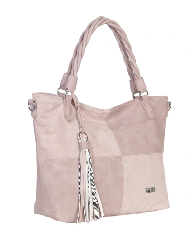 Coveri Italy torebka damska z rączkami i długim paskiem – A4 | Wiosna 2026