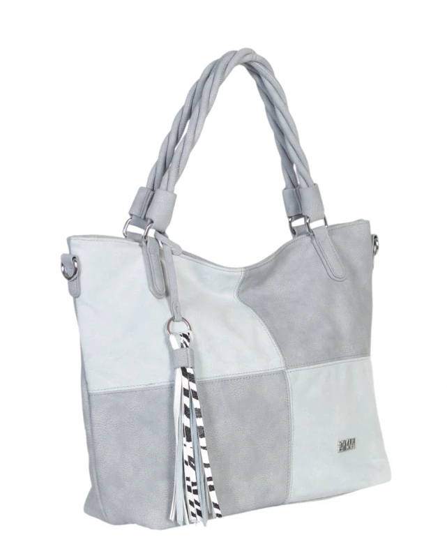 Coveri Italy torebka damska z rączkami i długim paskiem – A4 | Wiosna 2026