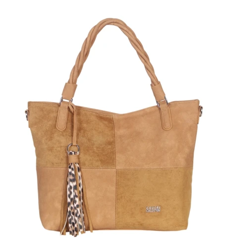 Coveri Italy torebka damska z rączkami i długim paskiem – A4 | Wiosna 2026 