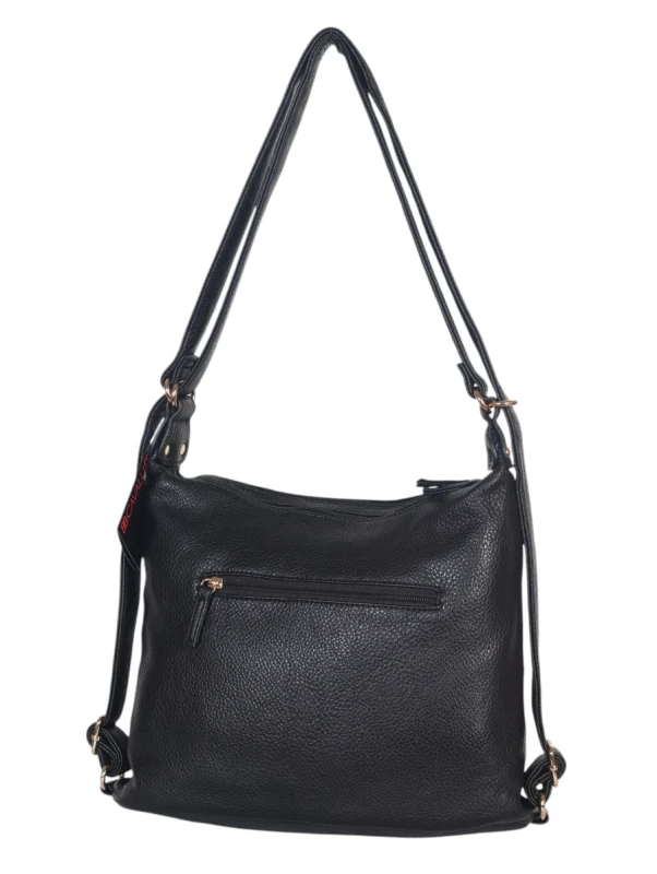 CAVALLI Italy 2w1 torebka i plecak – torbo plecak dwukomorowy