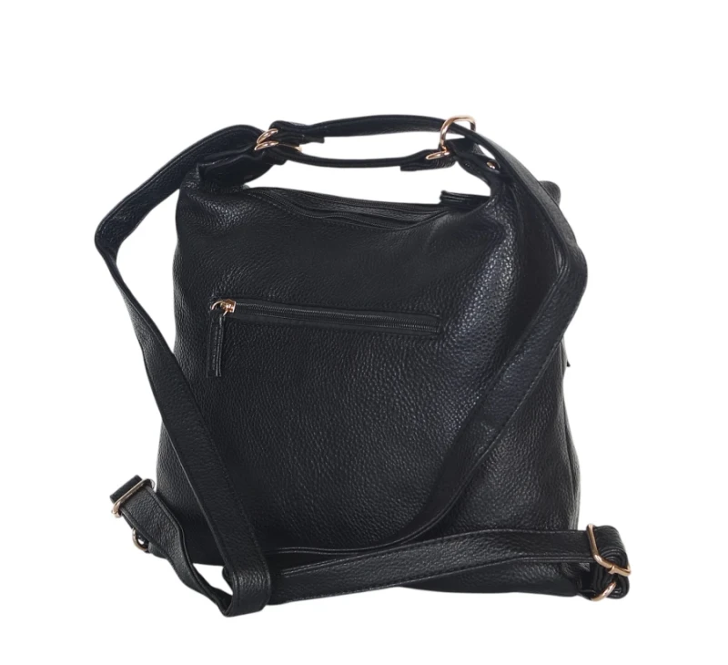 CAVALLI Italy 2w1 torebka i plecak – torbo plecak dwukomorowy