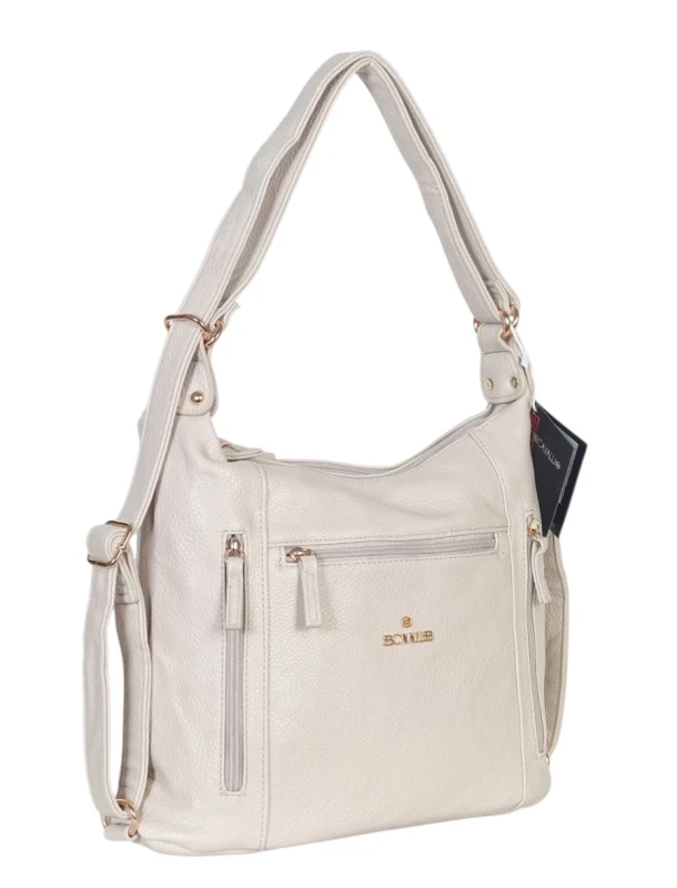 CAVALLI Italy 2w1 torebka i plecak – torbo plecak dwukomorowy