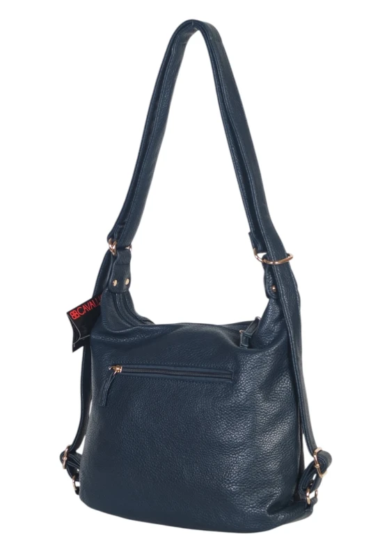 CAVALLI Italy 2w1 torebka i plecak – torbo plecak dwukomorowy