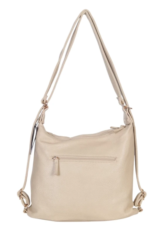 CAVALLI Italy 2w1 torebka i plecak – torbo plecak dwukomorowy