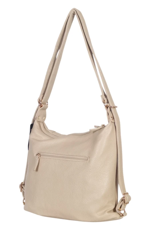 CAVALLI Italy 2w1 torebka i plecak – torbo plecak dwukomorowy