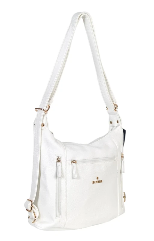CAVALLI Italy 2w1 torebka i plecak – torbo plecak dwukomorowy