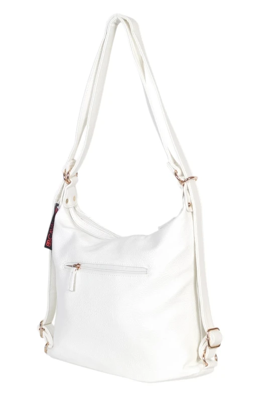 CAVALLI Italy 2w1 torebka i plecak – torbo plecak dwukomorowy