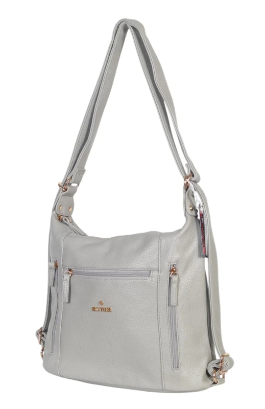 CAVALLI Italy 2w1 torebka i plecak – torbo plecak dwukomorowy