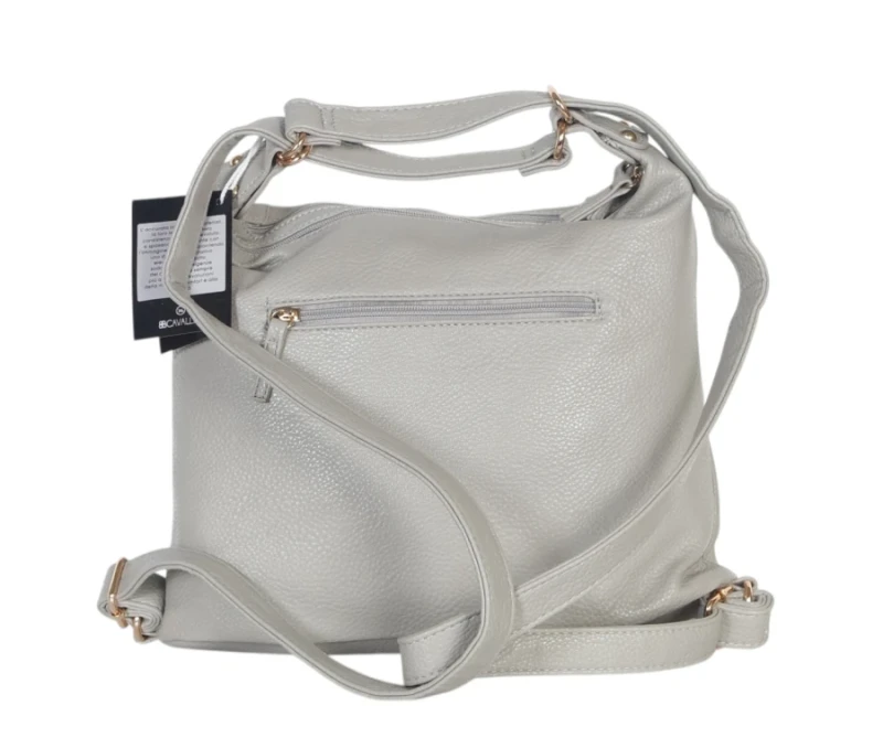 CAVALLI Italy 2w1 torebka i plecak – torbo plecak dwukomorowy