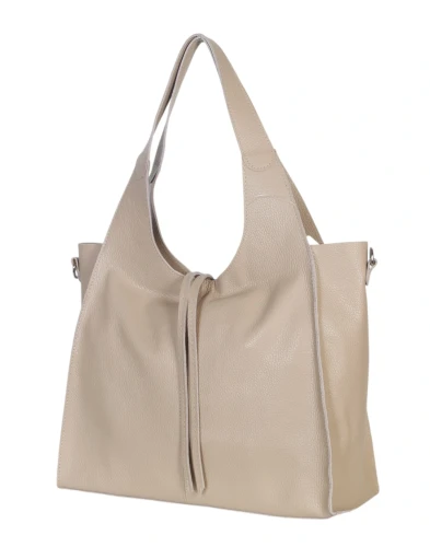 Torebka skórzana Vera Pelle – duży skórzany shopper z naturalnej skóry Dollaro 