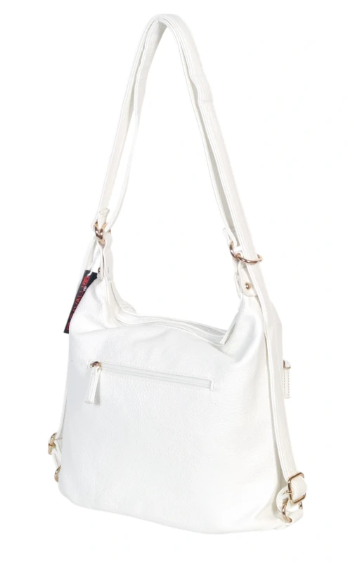 2w1 Torbo Plecak | Torebka damska worek | Dwie komory | Kieszonki